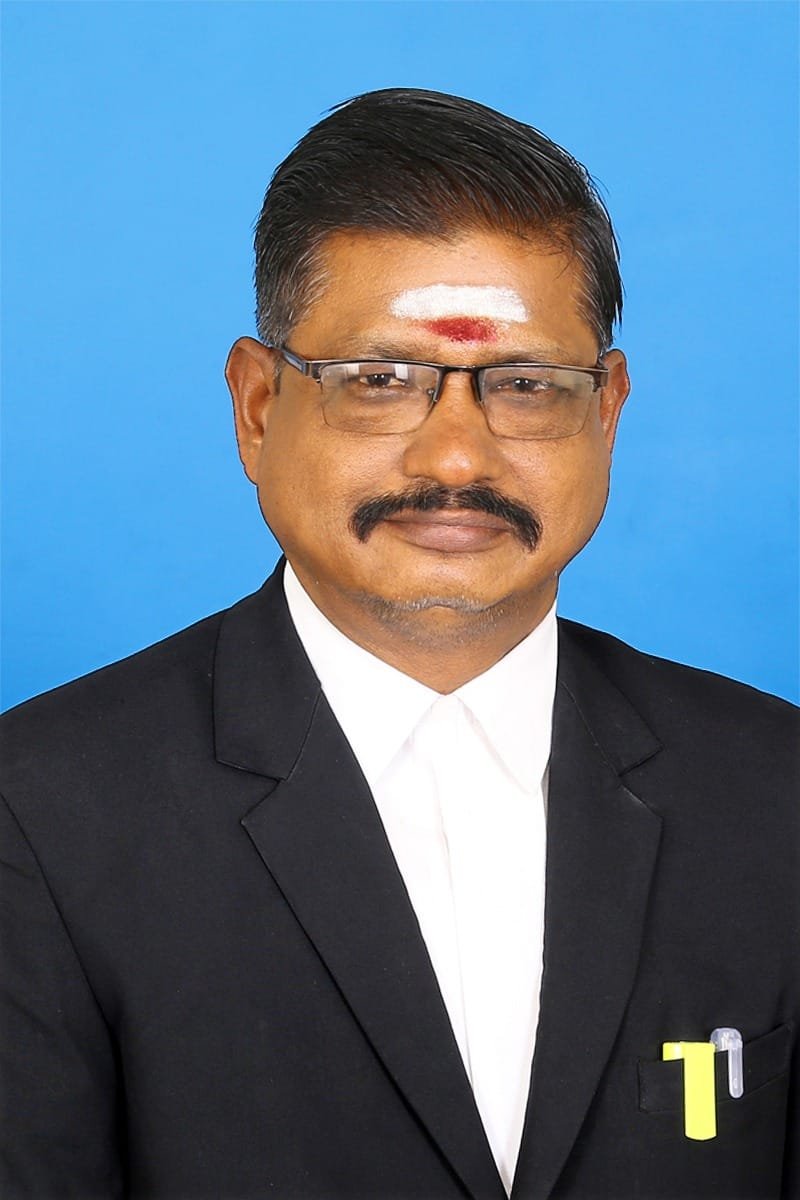 V. Thiagarajan, Advocate & Notary Public, Law Advisor for Vijayalakshmi Trust