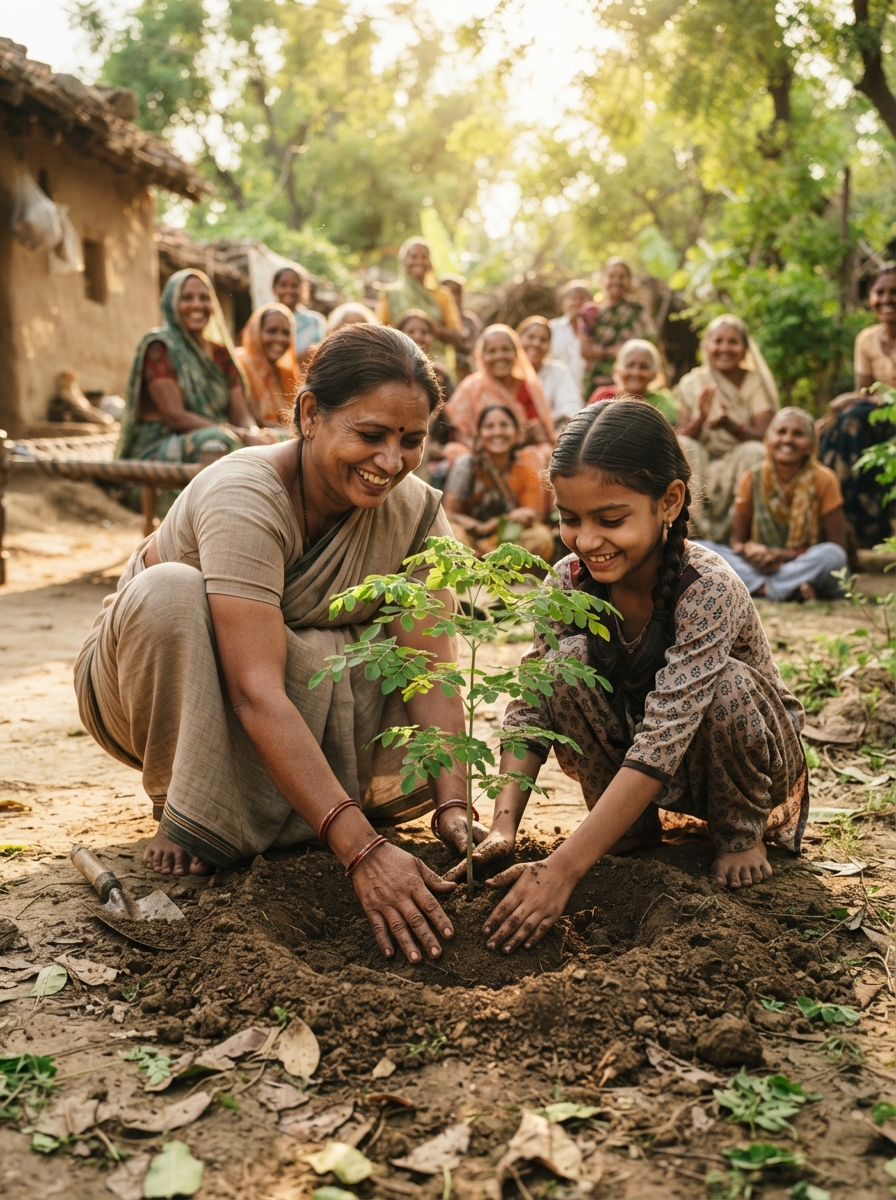 Vijayalakshmi Trust supporting the community